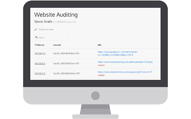 Chrome Auditing for Education  from Chrome web store to be run with OffiDocs Chromium online