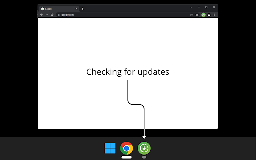ChromeAutoUpdate  from Chrome web store to be run with OffiDocs Chromium online