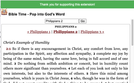 Chrome Bible Time Pop Into Gods Word Busy Person  from Chrome web store to be run with OffiDocs Chromium online