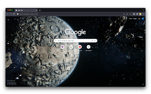 Chrome Exploration: Asteroid, Planet, Galaxy  from Chrome web store to be run with OffiDocs Chromium online