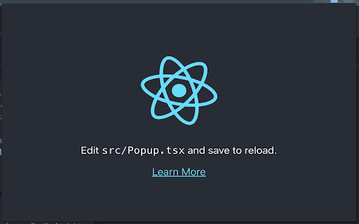 Chrome Extension with React  from Chrome web store to be run with OffiDocs Chromium online