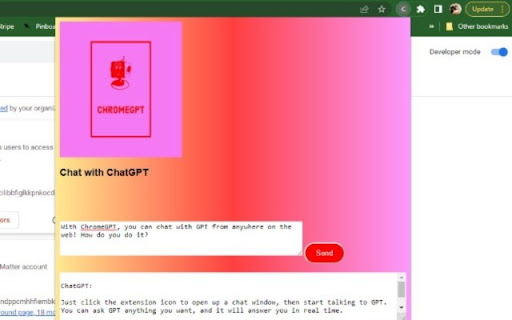 ChromeGPT  from Chrome web store to be run with OffiDocs Chromium online