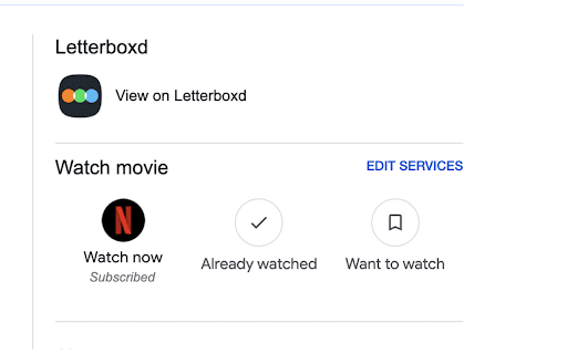Chrome Letterboxd  from Chrome web store to be run with OffiDocs Chromium online