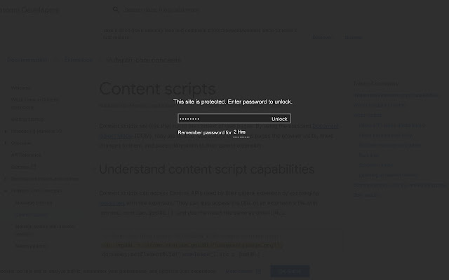 Chrome Locker  from Chrome web store to be run with OffiDocs Chromium online