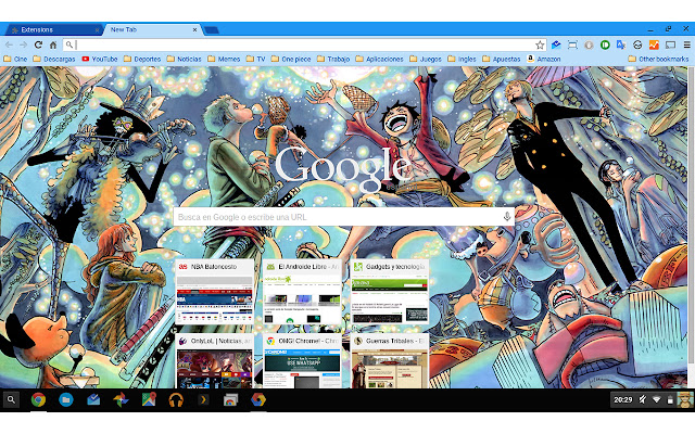 Chrome One Piece ColoSpread (1366x768) із веб-магазину Chrome буде запущено з OffiDocs Chromium онлайн