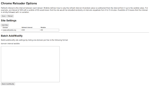 Chrome Reloader  from Chrome web store to be run with OffiDocs Chromium online