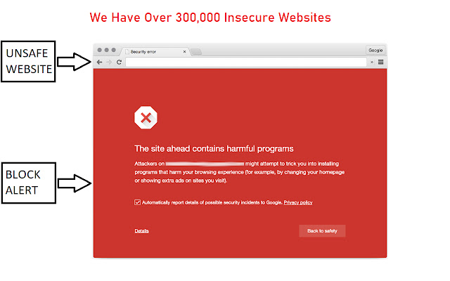 Chrome Safe  from Chrome web store to be run with OffiDocs Chromium online