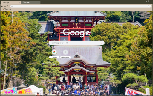 Chua Iwashimizu Hachimangu  from Chrome web store to be run with OffiDocs Chromium online