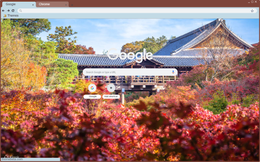 Chua Tofukuji  from Chrome web store to be run with OffiDocs Chromium online