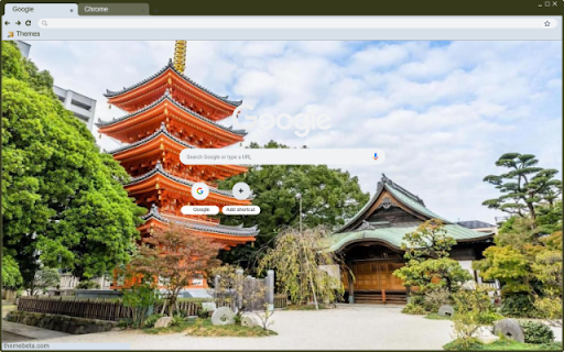 Chua Zensho ji  from Chrome web store to be run with OffiDocs Chromium online