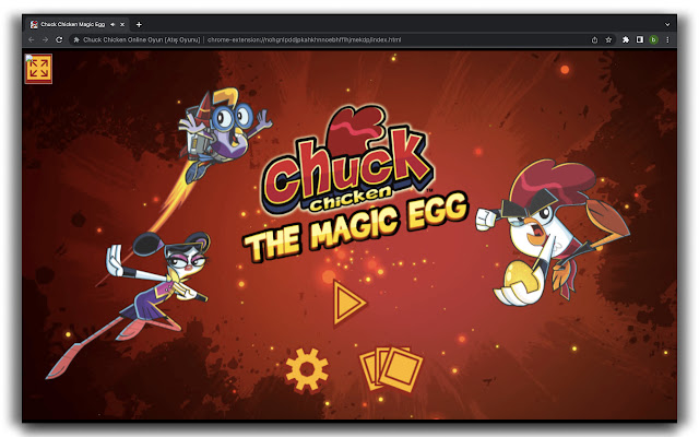 Chuck Chicken Shooting Game  from Chrome web store to be run with OffiDocs Chromium online