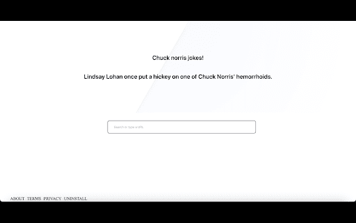 Chuck Norris Tab  from Chrome web store to be run with OffiDocs Chromium online