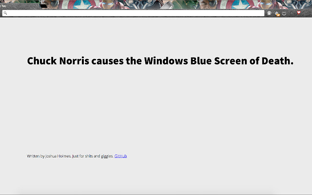 Chuck Quotes  from Chrome web store to be run with OffiDocs Chromium online