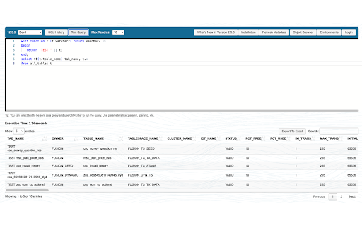 CID Fusion Query  from Chrome web store to be run with OffiDocs Chromium online