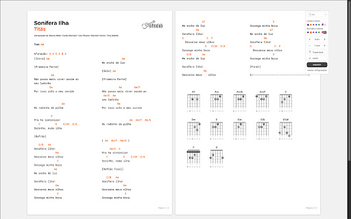 CifraClub Better UI  from Chrome web store to be run with OffiDocs Chromium online