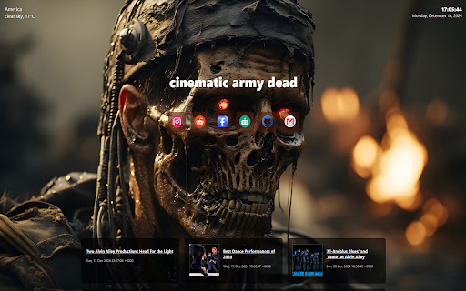 cinematic army  from Chrome web store to be run with OffiDocs Chromium online
