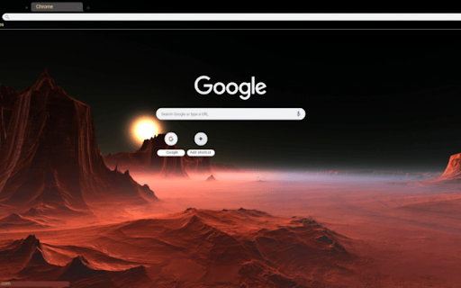 Cinematic Space Landscape  from Chrome web store to be run with OffiDocs Chromium online