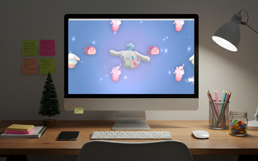 Cinnamoroll New Tab Live Wallpaper  from Chrome web store to be run with OffiDocs Chromium online