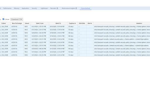 CipherSentinel  from Chrome web store to be run with OffiDocs Chromium online
