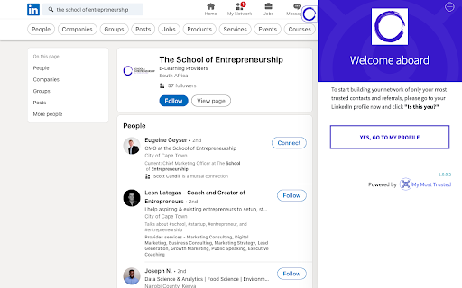 Circle of Trust  from Chrome web store to be run with OffiDocs Chromium online