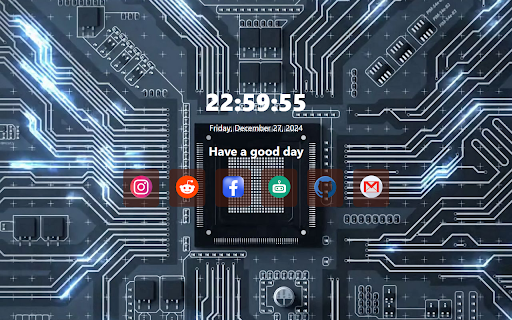 Circuit Glow  from Chrome web store to be run with OffiDocs Chromium online