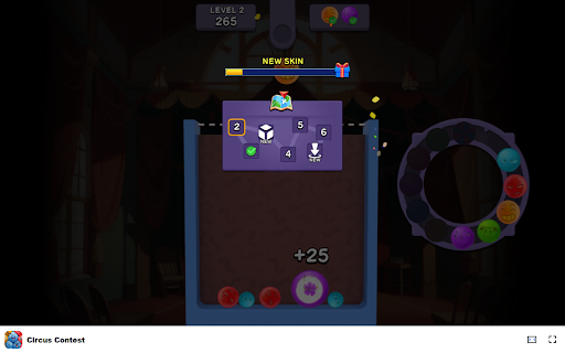 Circus Contest Game Merge balls in various exciting modes!  from Chrome web store to be run with OffiDocs Chromium online