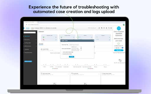 Cisco AI Assistant for Support  from Chrome web store to be run with OffiDocs Chromium online