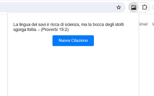 Citazione Biblica  from Chrome web store to be run with OffiDocs Chromium online