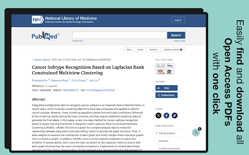 CiteDrive LibraLink: Open Access Navigator  from Chrome web store to be run with OffiDocs Chromium online
