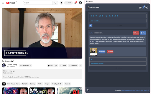 CitizenX  from Chrome web store to be run with OffiDocs Chromium online