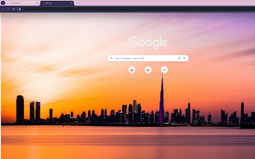 city bathed in the enchanting colors of sunset  from Chrome web store to be run with OffiDocs Chromium online