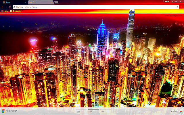 City Hong Kong Horizon Sunset  from Chrome web store to be run with OffiDocs Chromium online