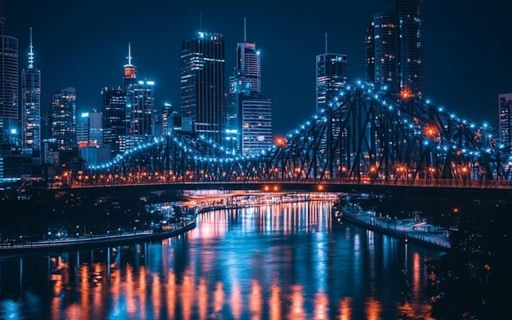 City Lights at Night  from Chrome web store to be run with OffiDocs Chromium online