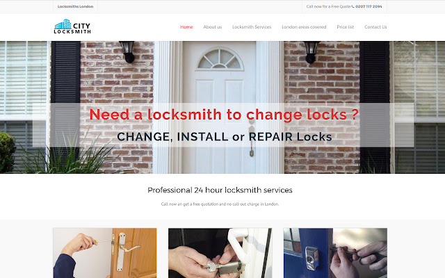 City Locksmith  from Chrome web store to be run with OffiDocs Chromium online
