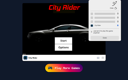 City Rider  from Chrome web store to be run with OffiDocs Chromium online