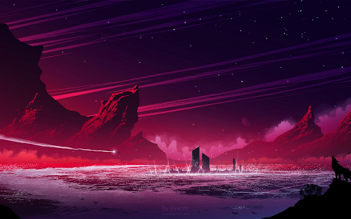 City Under a Mystical Red Sky  from Chrome web store to be run with OffiDocs Chromium online