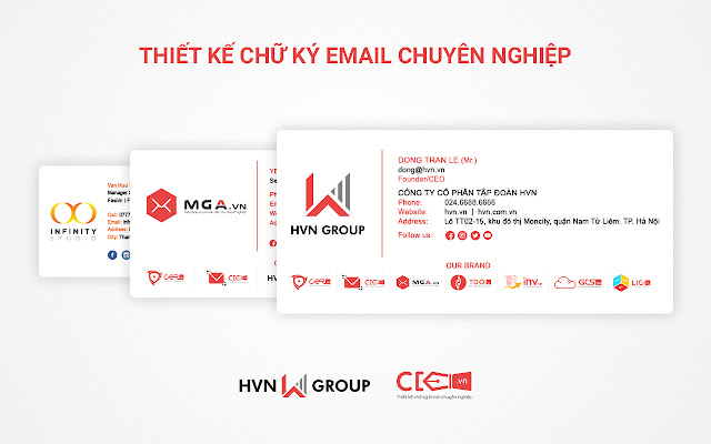 CKE Chữ ký Email chuyên nghiệp từ cửa hàng Chrome trực tuyến sẽ được chạy với OffiDocs Chromium trực tuyến