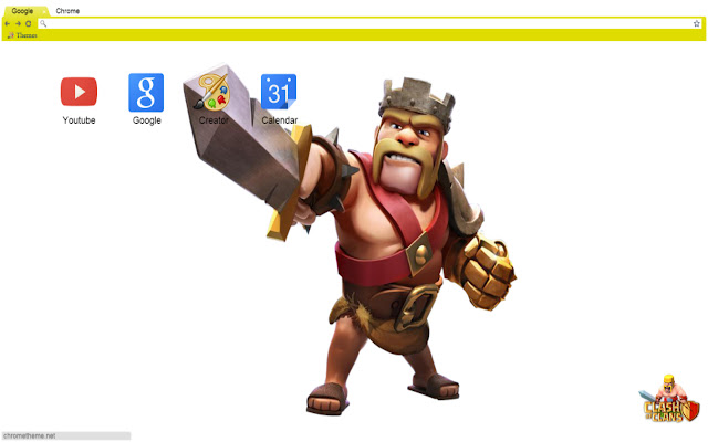Clash of Clans Barbarian King  from Chrome web store to be run with OffiDocs Chromium online