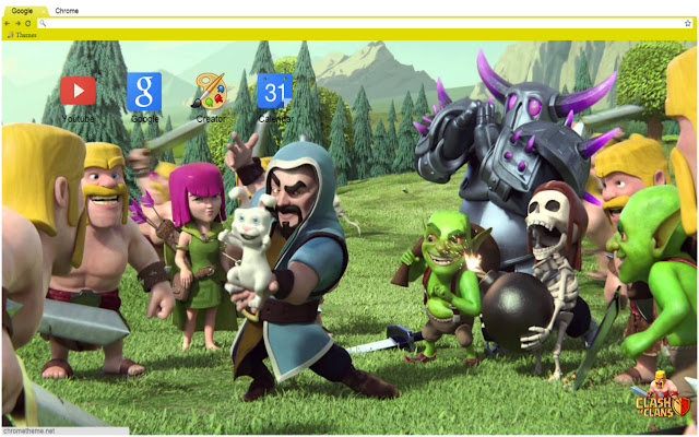 Clash of Clans Magic từ cửa hàng Chrome trực tuyến sẽ được chạy với OffiDocs Chromium trực tuyến