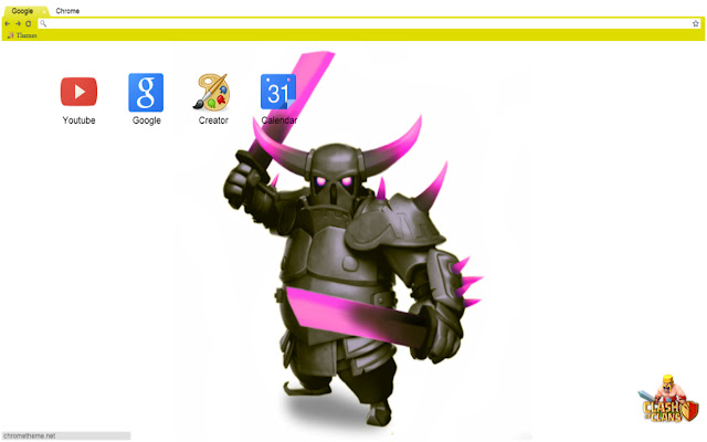 Clash of Clans PEKKA  from Chrome web store to be run with OffiDocs Chromium online