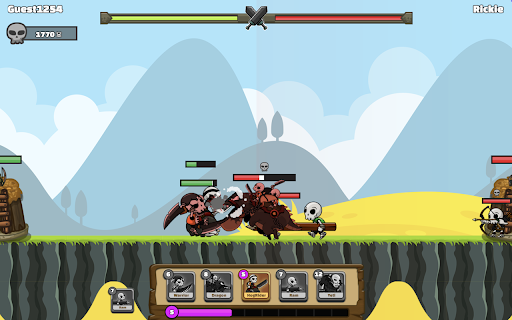 Clash of Skulls Unblocked  from Chrome web store to be run with OffiDocs Chromium online