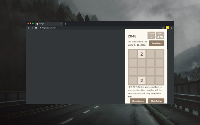 Classic 2048 Offline  from Chrome web store to be run with OffiDocs Chromium online