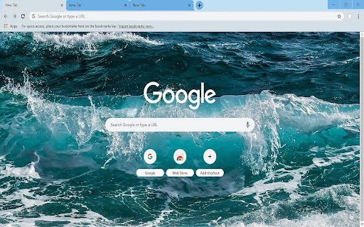 Classic Chrome blue  from Chrome web store to be run with OffiDocs Chromium online
