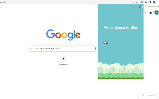 Classic Flappy Bird Offline  from Chrome web store to be run with OffiDocs Chromium online