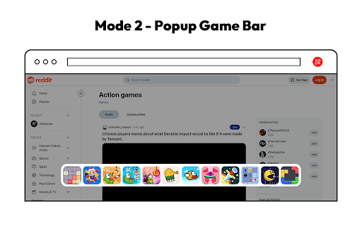 Classic Games for Chrome  from Chrome web store to be run with OffiDocs Chromium online
