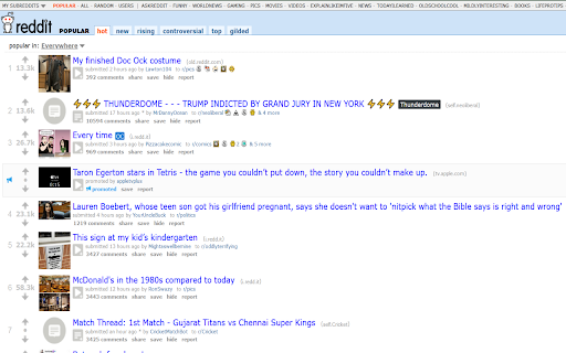 Classic Reddit Layout  from Chrome web store to be run with OffiDocs Chromium online