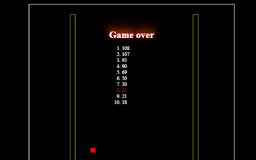 Classic Snake Game  from Chrome web store to be run with OffiDocs Chromium online