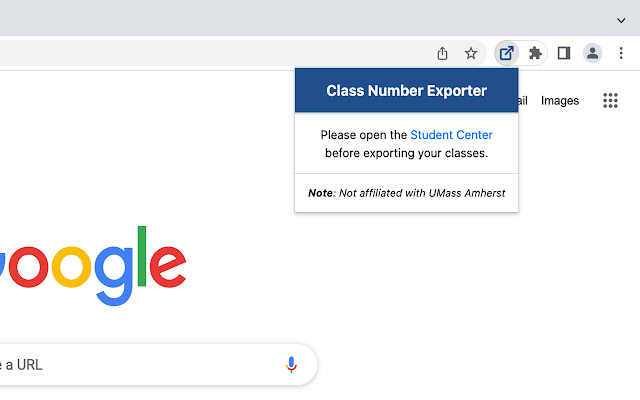 Class Number Exporter  from Chrome web store to be run with OffiDocs Chromium online