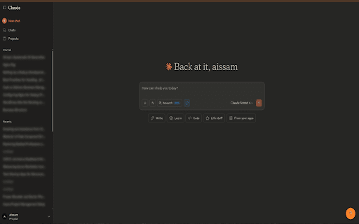 Claude Chat Privacy  from Chrome web store to be run with OffiDocs Chromium online