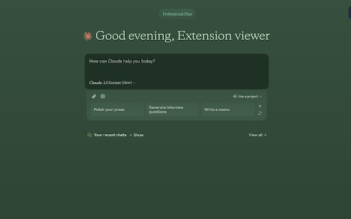 Claude Themes  from Chrome web store to be run with OffiDocs Chromium online